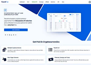 Vista previa de FaucetPay